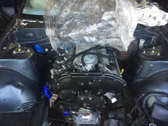 Engine and transmission mounts done.