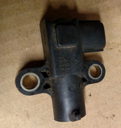Crank Position sensor worked when i pulled it off the car, had intake leak. $12.00