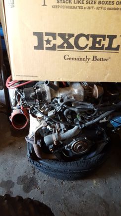 full engine that i will part out if anyone needs anything