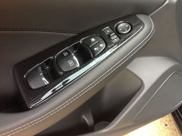 Carbon covers from Nissan parts