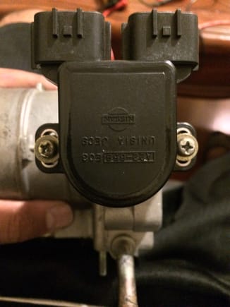My new adjusted oem tps sensor. You can see it's just like the factory adjustment.