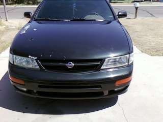Damaged hood...