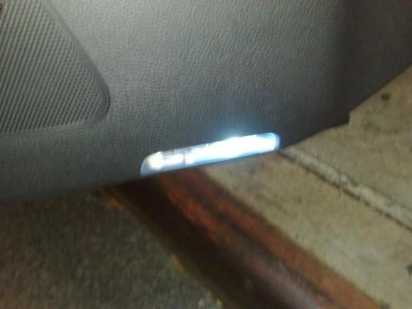 Door light...