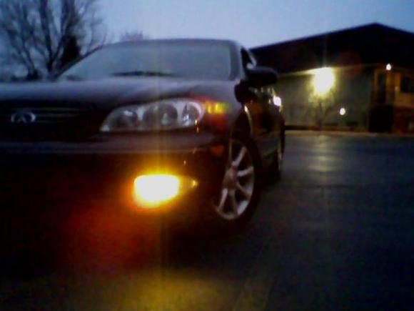 Yellow Lexus Fog Caps