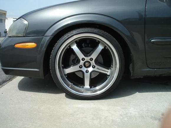 front lowered w/ k-sport springs &amp; 19's