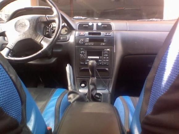 The Maxima's interior.