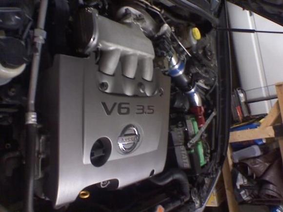 Engine Bay wit custom Cai