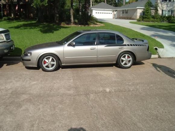 Ksports installed....like my lame stripe..