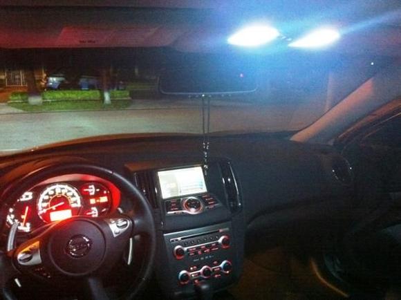 Upgraded all the inside lightining to LED, look super bright at night.