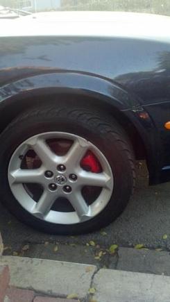 painted calipers