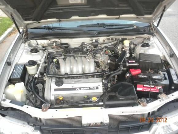 Spotless Engine Bay