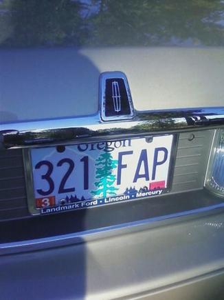 funny fap plate car