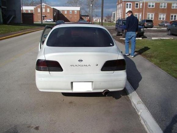 smoked tails and cat back exhaust.