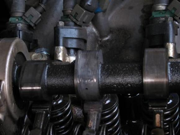 Rotten camshaft lobe