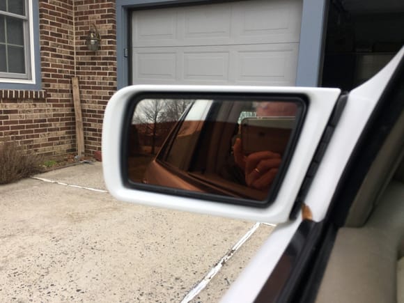 1999 E300 mirror showing me taking the picture.