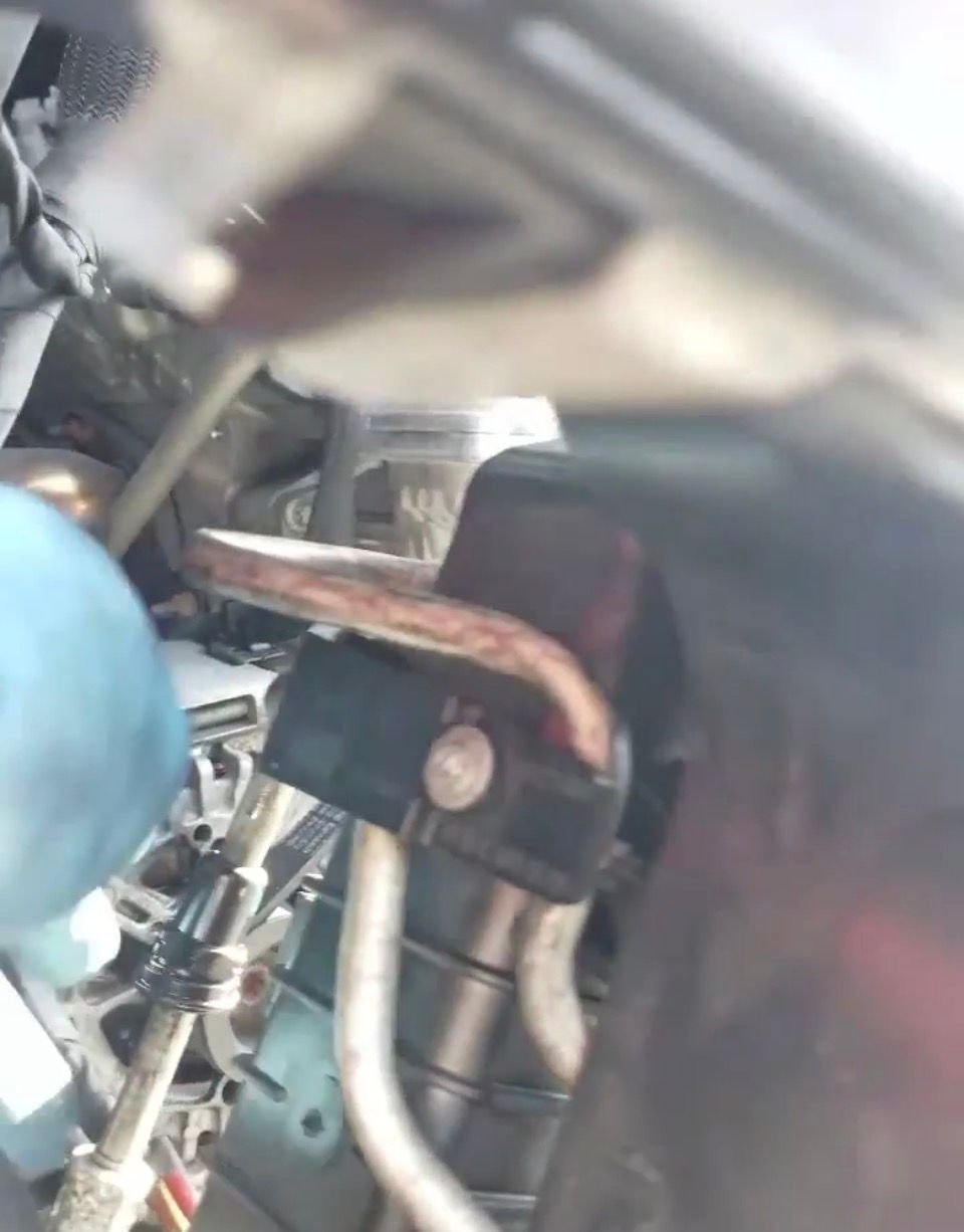 I�m trying to find out what this transmission line is that goes from the transmission cooler around the radiator to the transmission line?