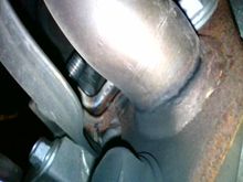 Mitsu Outlander 4N14 GF6W 2.2D-4WD
Exhaust MAnifold Crack at EGR pipe