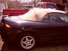 new roof coming and removing pinstripe

thinking red/black 

or

orange/black lambo orange sexy time lol