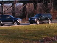 My 02 montero sport and my friends 2000 montero sport