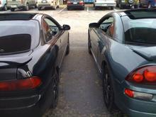 My buddies GSR which i beat. haha