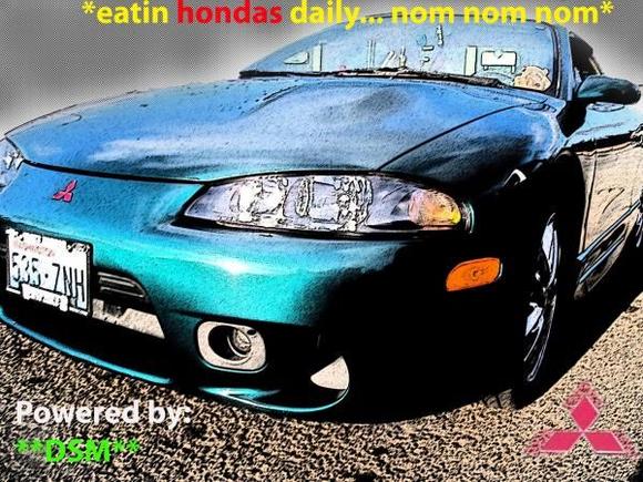 i kno its not the vr4 but its the old mitsu that was replaced by the 3kgt... r.i.p eclipse :(