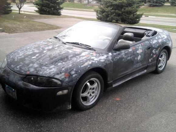 I loved rolling around like this, its a neck breaker