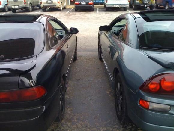 My buddies GSR which i beat. haha