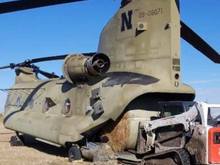 Loading the Hay in the Chinook