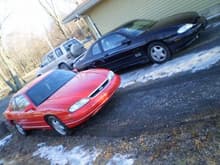 my 97 LS &amp; dad's 96 Z34 SS: the perfect pair