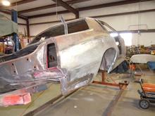 New right rear quarter panel installed and replaced right rear tail light
