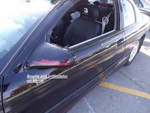 Intimidator and bowtie on the Mirrors