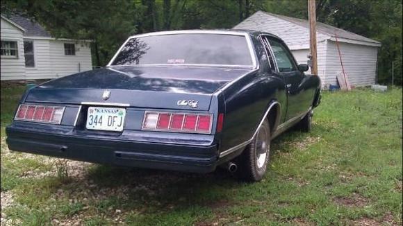 Pulling her out of the previous owners Garage