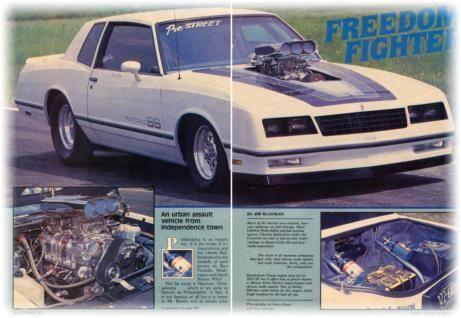 Full page insert in car magazine.  Back when Derek first built the car