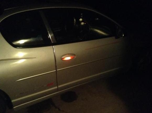 LEDs under door handles