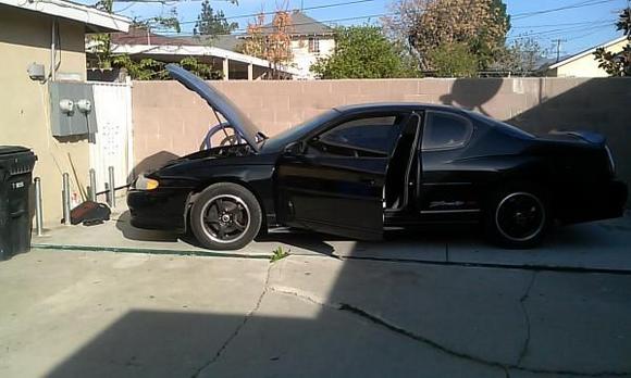 working on her