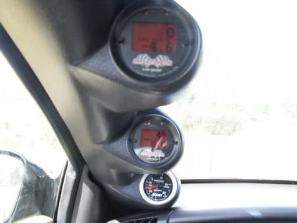 dual aeroforces with boost gauge