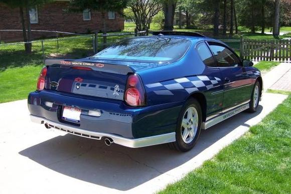 2003 Monte Carlo Pace car after missing Pace car decals installed. (04/24/09)