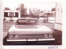 The last new car my granddaddy ever bought, a '69 Fury III he bought just before he died in Jan 1970. He wanted my grandmother and his teenage son to have something new that they wouldn't have to worry about.