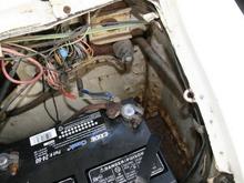 this is the most rust on this van, though there are a couple spots of surface rust I have to fix soon