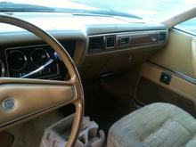 Dash has a crack in it