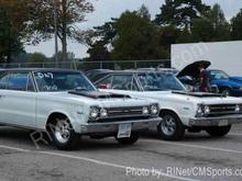 Our 360 near lane and Kens 440 beside us.