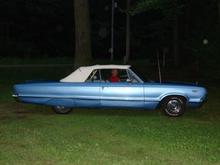 1965 DODGE POLARA 2d convertable