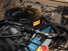Original 383, 2 bbl. 305 HP, original carb as well