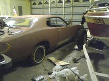 just finished the rocker panel welding in this one