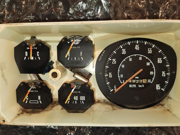 Used cluster i purchased with capacitors