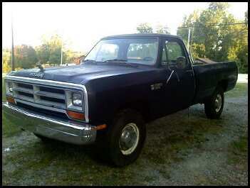 My 86 3/4 ton...(before I started using it off road)