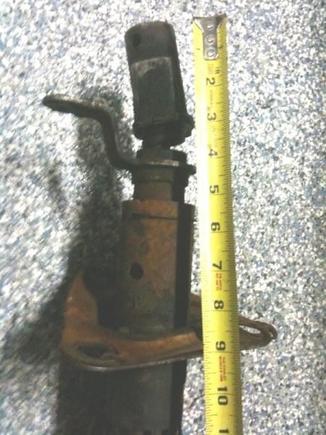 End of Column, about a 9 inch too short