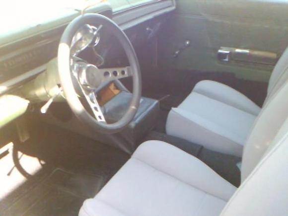 fit for front seats and new carpet