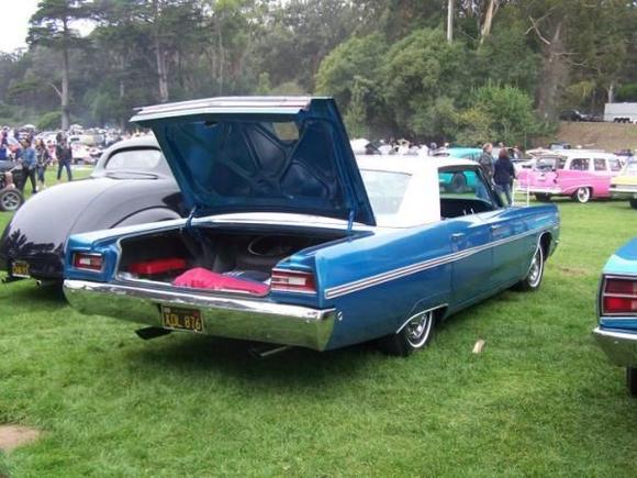 My '68 Fury 'Abigail' at Jimmy's Old Car Picnic at Golden Gate Park, San Francisco