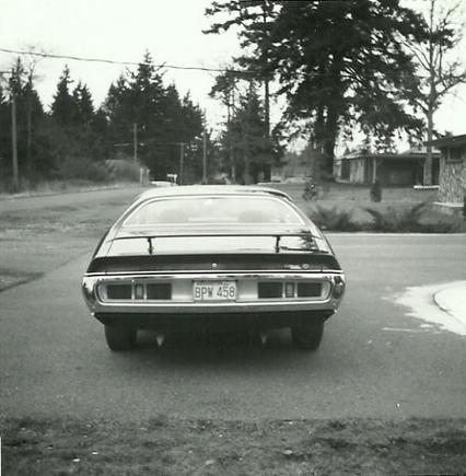 Rear View of the 71SE